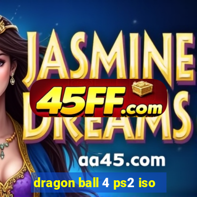 dragon ball 4 ps2 iso